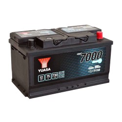 Аккумулятор Yuasa YBX 7000 75Ah R+ 730A